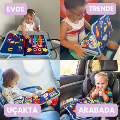 Montessori Aktivite Panosu Montessori Atölyesi