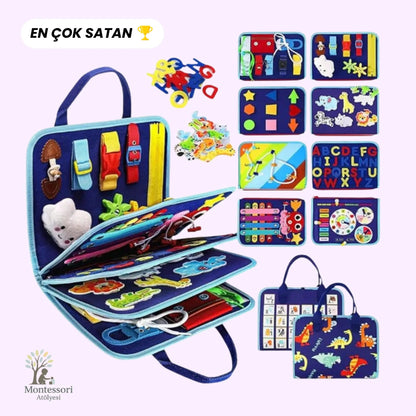 Montessori Aktivite Panosu Montessori Atölyesi