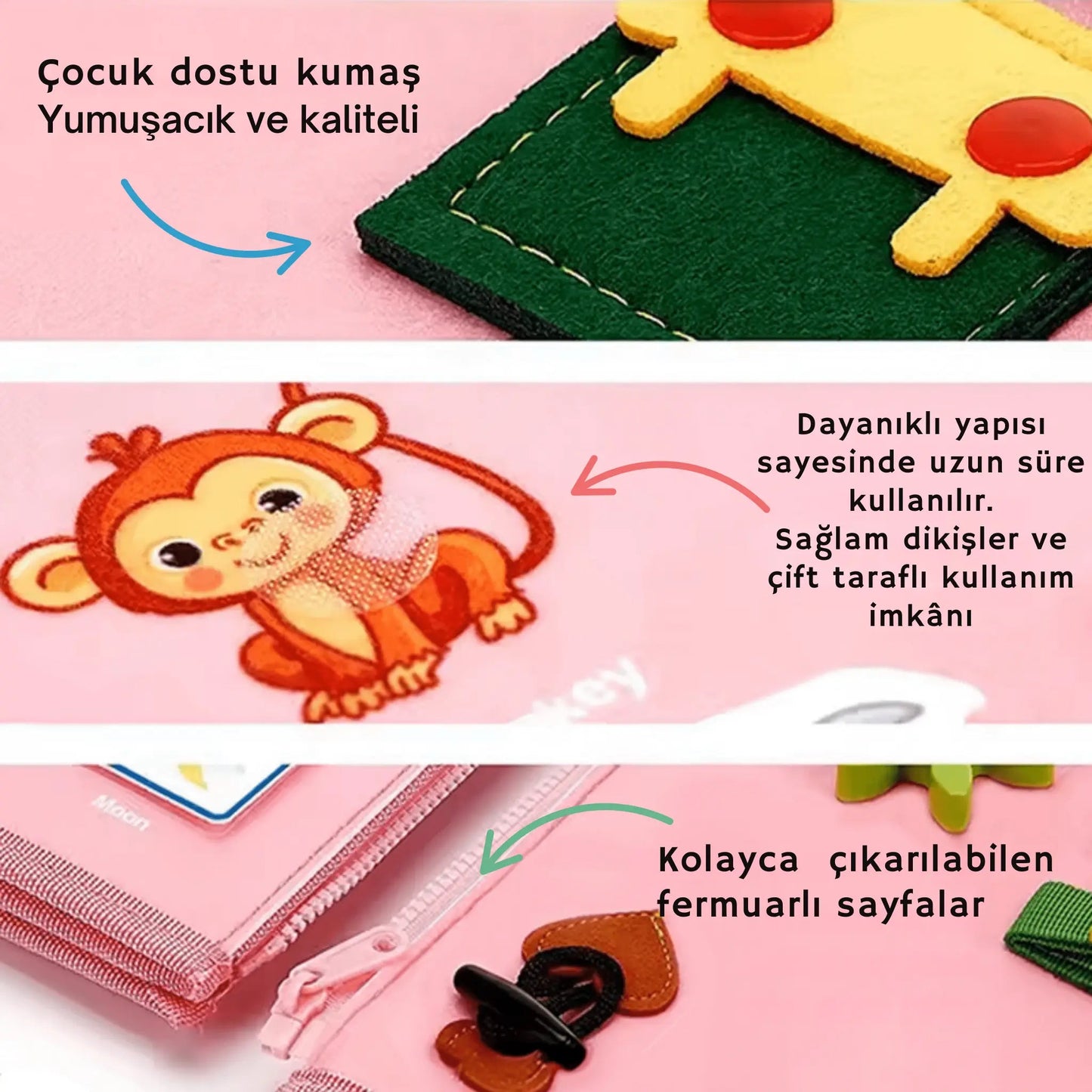 Montessori Aktivite Panosu Montessori Atölyesi