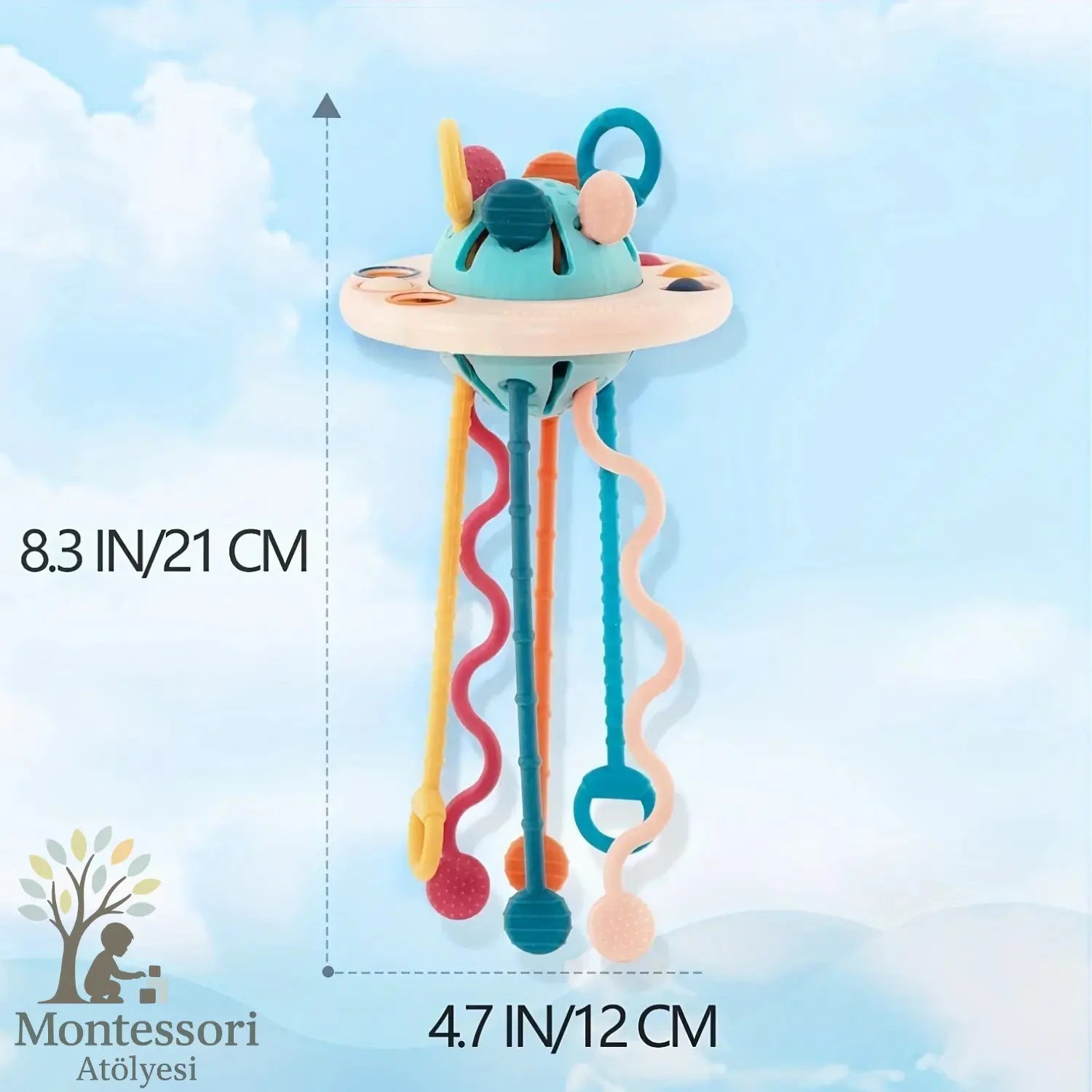 Montessori Silikon Duyusal Oyuncak Montessori Atölyesi
