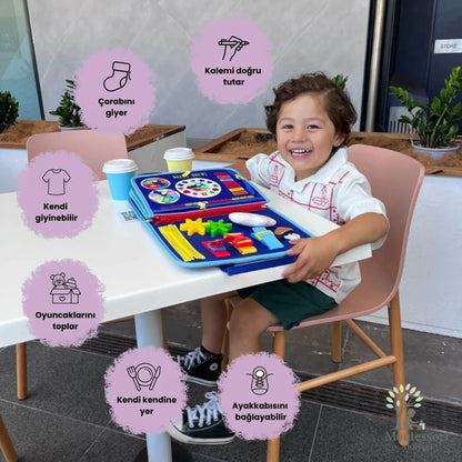 Montessori Aktivite Panosu Montessori Atölyesi