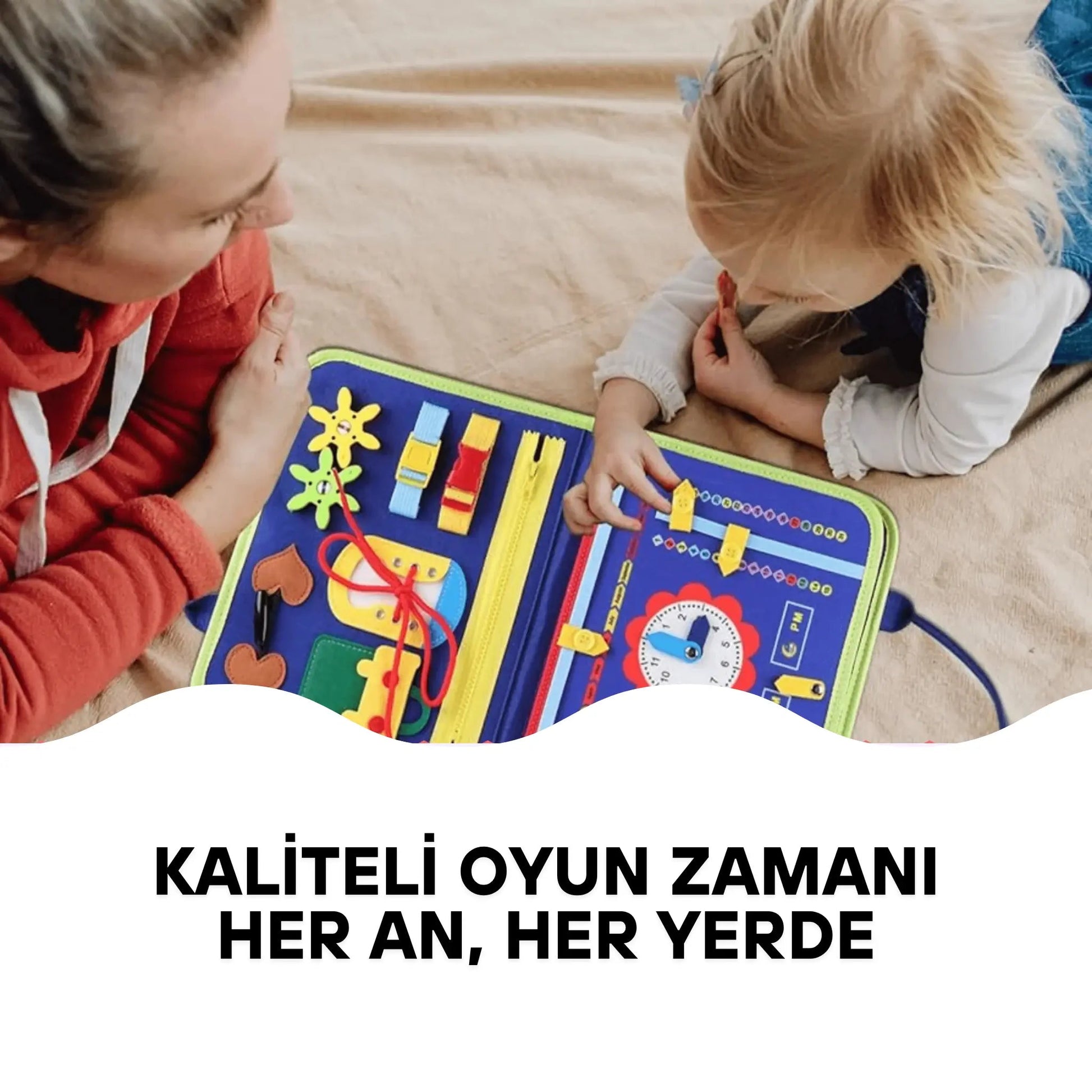 Montessori Aktivite Panosu Montessori Atölyesi