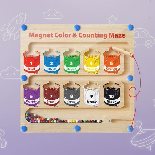 Montessori  Boncuk Labirenti Playful Hear