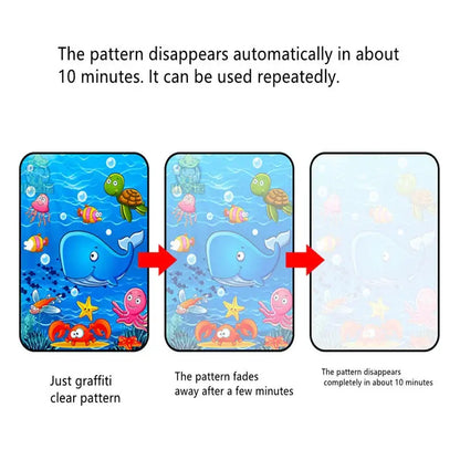 Montessori Sihirli Su Boyama Kitabı Montessor Atolyesi