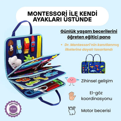 Montessori Aktivite Panosu Montessori Atölyesi